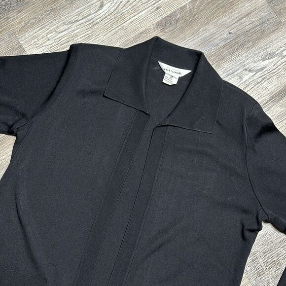 Misook • medium • black • all seasons, cardigan sweater • LIKE NEW | 1587 - Picture 3 of 9
